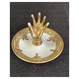 Nippon Porcelain Ring Holder