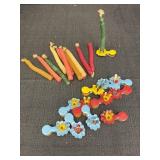 Vtg. Clip on Candle Holders fo Christmas Tree
