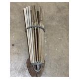 Antique Horse Shoe Brand Clothes Drying Rack