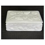 Westmoreland Milk Glass Trinket Dish w/