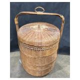 Chinese Wicker 3 tier Wedding Basket