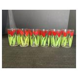 (6) Swanky Swig Tulip Juice Glasses