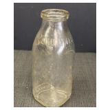 Bowman 1 Pint Milk Glass Bottle