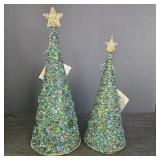 Beaded Christmas Tree Decor