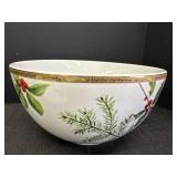 St. Nicholas Holiday Laurel Serving Bowl