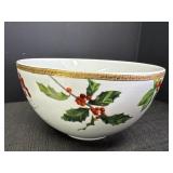 St. Nicholas Holiday Laurel Serving Bowl