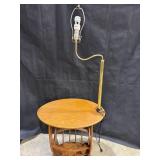 Lamp Magazine Table