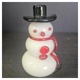Milk Glass Blown Snowman