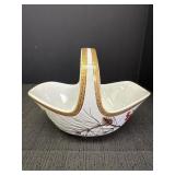 St. Nicholas Holiday Laurel Candy/ Nut Basket