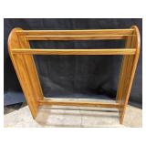 Wooden Quilt Rack