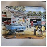 Vintage Metal Coca-Cola Serving Tray