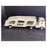 Tonka Truck w/ Car Hauling Trailer