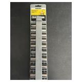 Craftsman 9 pc 6 pt Deep 3/8" Drive Socket 10-19mm