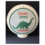 Sinclair Dino Gasoline Gas Pump Globe, 16in
