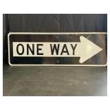 36x12" One Way Road Sign