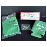 Sinclair adv. items, new - Soap, blow up Dino,