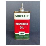 Sinclair Household Oil can, 4oz. Empty