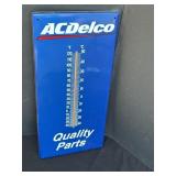 ACDelco adv wall thermometer, 9 x 19in