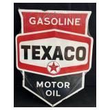 13x17" Metal Texaco Gasoline Motor Oil Sign