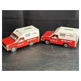 Safelite AutoGlass Advertising Paper Trucks w/