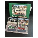 Sinclair Petite Pedal Cars, 1/12 scale die-cast,
