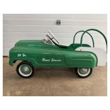 24 Hr Road Service pedal car, Sinclair?  18 x 40in