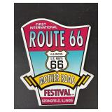 Route 66 Mother Road Metal Sign