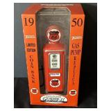 1950 Phillips 66 Gas Pump Replica Coin Bank, new