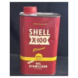 32oz Shell X-100 Classic Oil Stabilizer Can