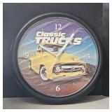 Classic Trucks battery operated Clock