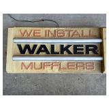 Walker Mufflers Advertising Light - Works