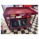 Metal Shop Cart on Wheels