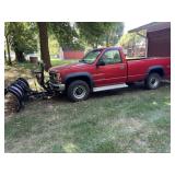 1997 Chevy Cheyenne 4x4 Pickup truck w/plow