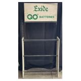 Exide Go Batteries Display Rack