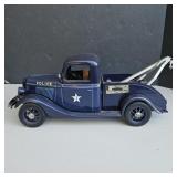 Vintage Jim Beam Ford Model A Police Tow Truck
