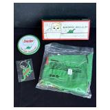Sinclair advertising items - soap, blow up Dino,
