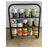 Vtg Automotive oil display rack