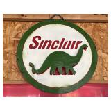 24" Sinclair Metal Sign