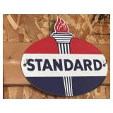 12" Standard Metal Sign