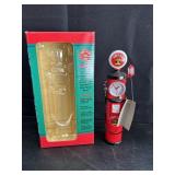 Sinclair Ethyl Volometer Gas Pump Bank,