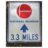 Studebaker National Museum road sign