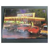 Steak & Shake Lucinda Lewis Tin Sign
