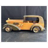 Wooden Vtg Car
