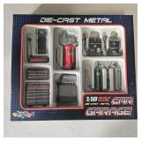 Kinsfun 1:18 scale die-cast metal accessories set