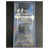 40pc Tap & Die Set