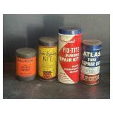 4 Tube Repair Kits- Delco Remy, Phillips 66,