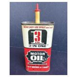 3oz 3-in-1 Motor Oil SAE 20, small amount of