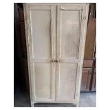 Antique 2 door pantry cabinet