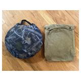 Camo Cushion & Bag
