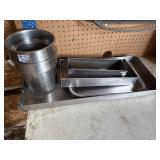 Variety of Stainless Steel Trays, Double